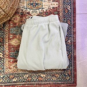 Light blue Knit sweatpants